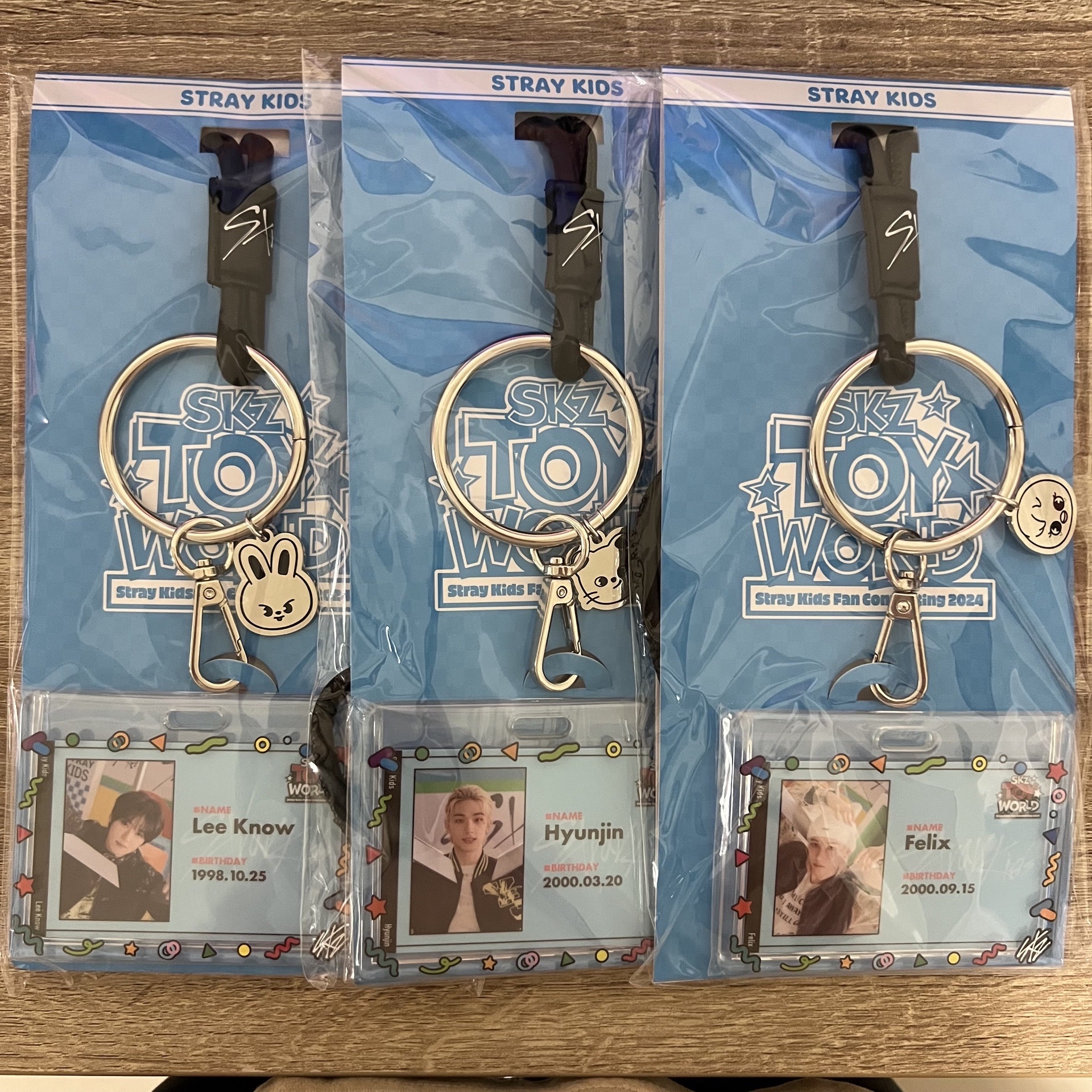 Stray kids 日本 toy world 周邊 壓克力 證件套（ID卡） Felix 菲