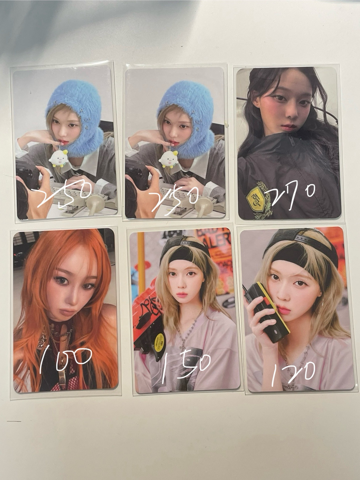 全員小卡 99張 有冬柚雙人卡/雪人冬