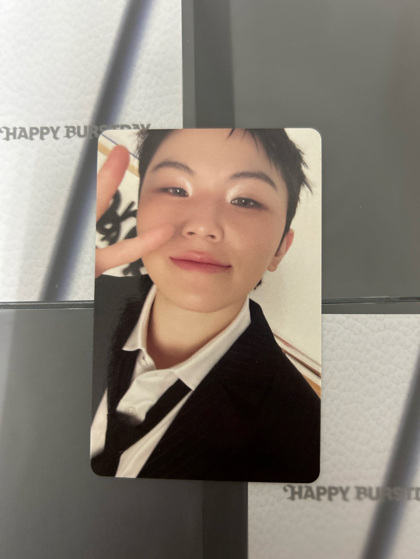 woozi 李知勳正規五專卡