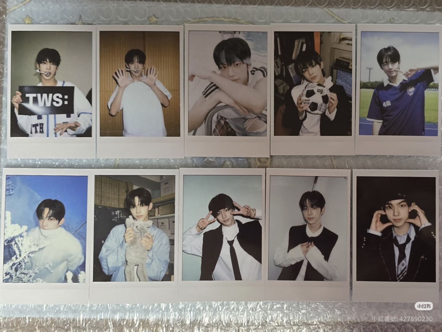 金道勳回憶錄小卡*10+一張貼紙