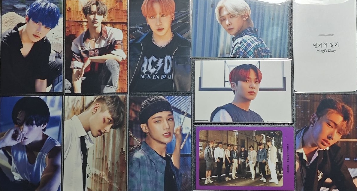 整套少年梯們的回憶卡