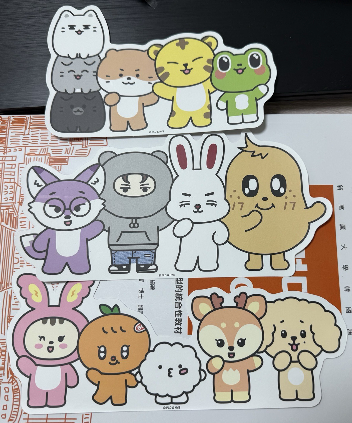 711 miniteen貼紙組