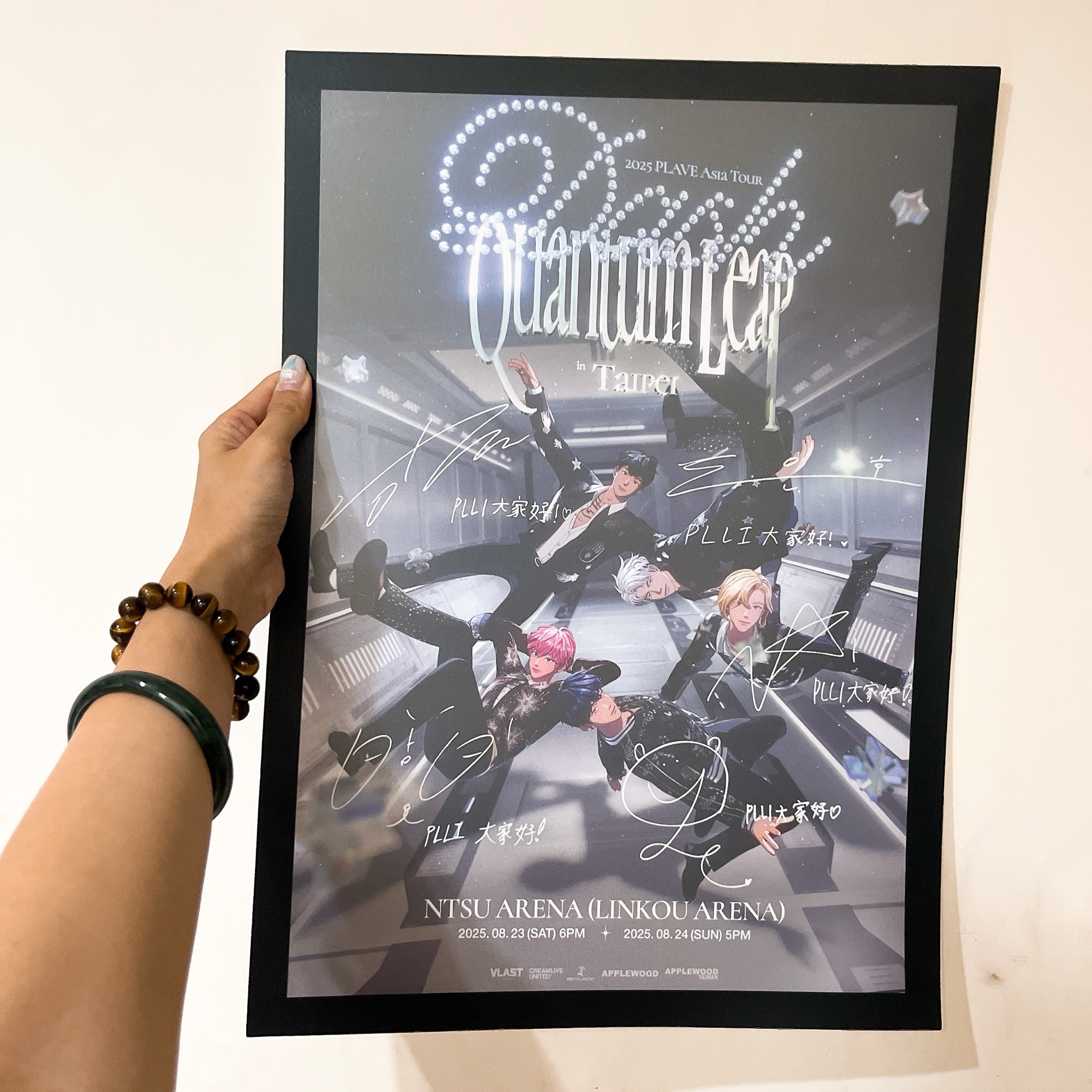 PLAVE 臺灣場 團卡+小卡+貼紙 全新未拆 （含海報）