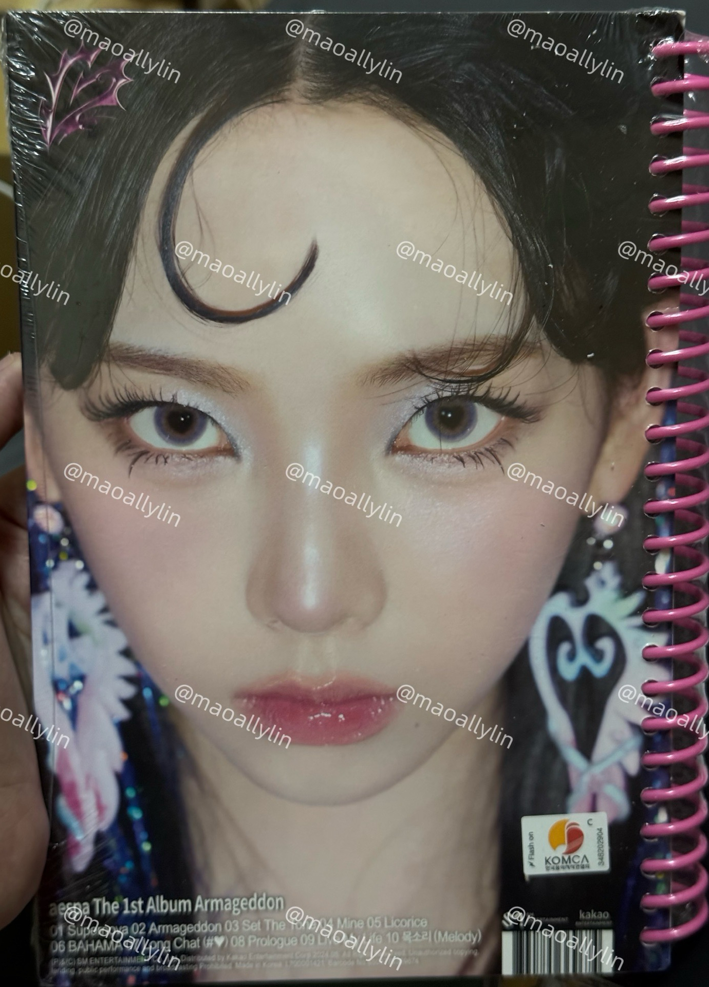 aespa 需多帶 armageddon superbeing.ver 未拆柚封