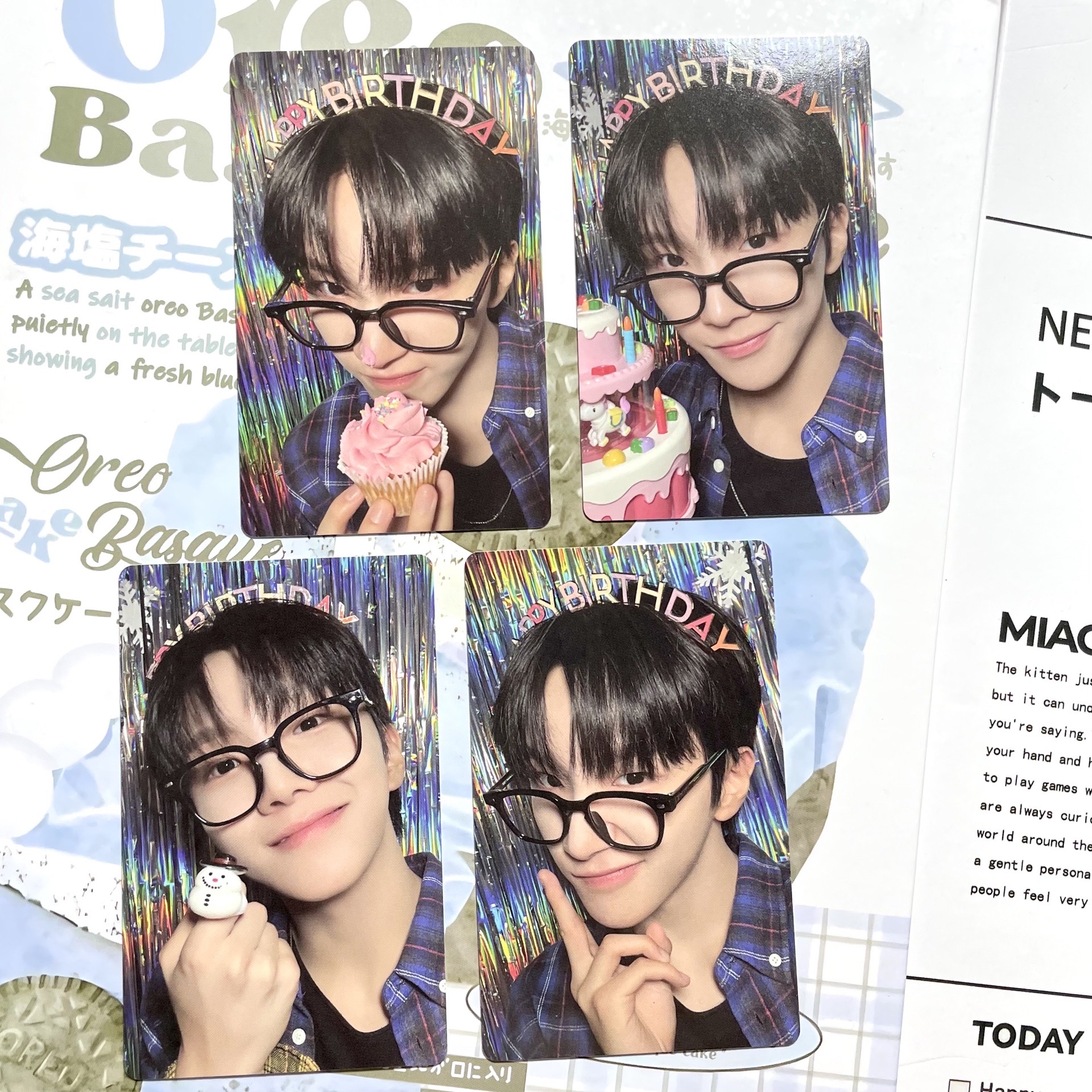 金雲鶴 24年生日卡