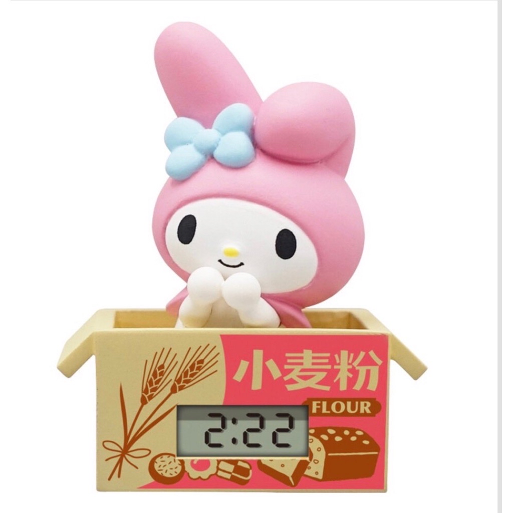 KITAN三麗鷗紙箱時鐘 美樂蒂