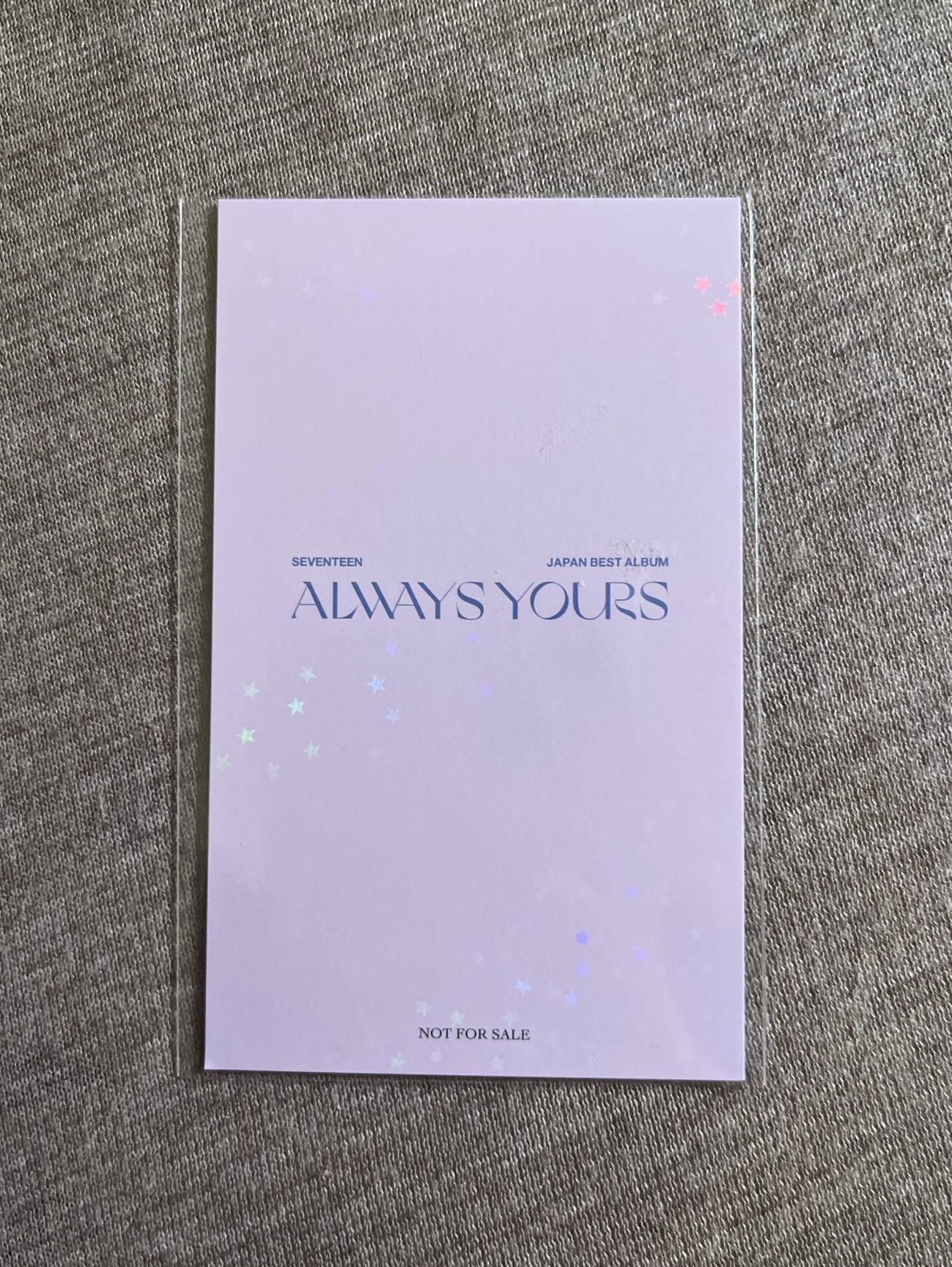 Always Yours 日區環球特典 碩