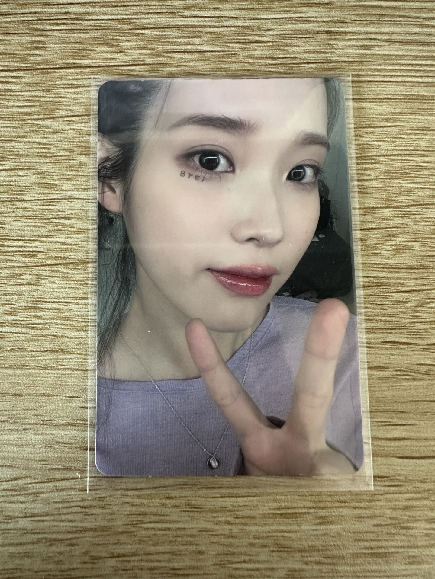 IU LILAC 專輯卡 BYLAC VER.