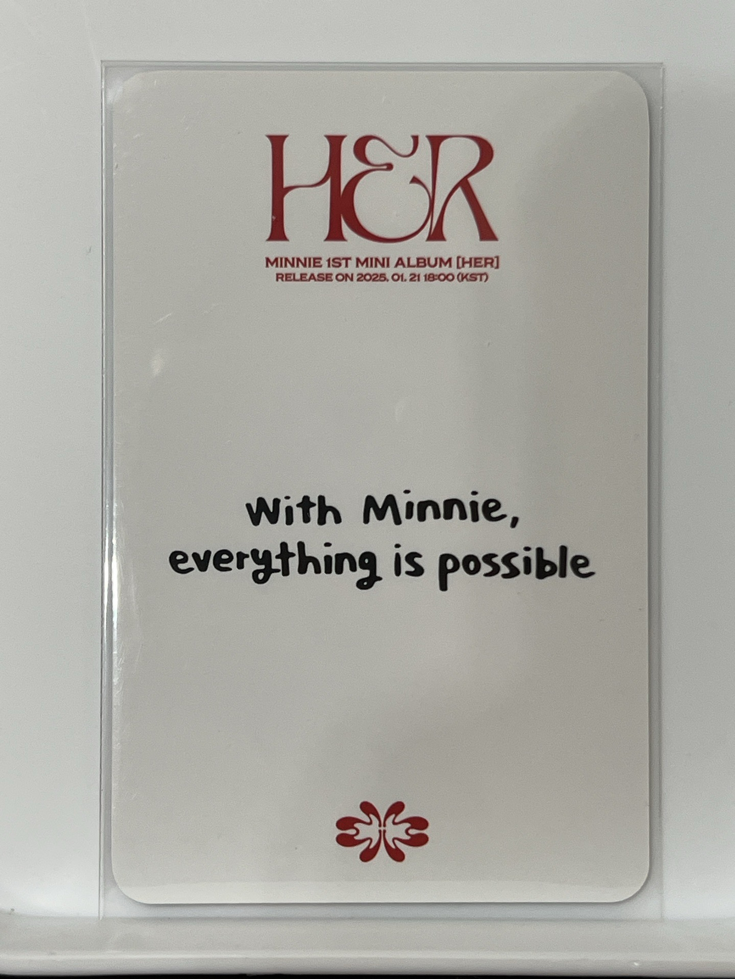 K4 妮lo 英文卡背