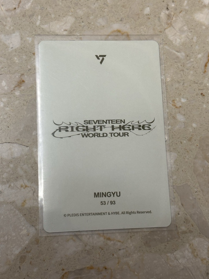 金珉奎 RIGHT HERE隨機卡