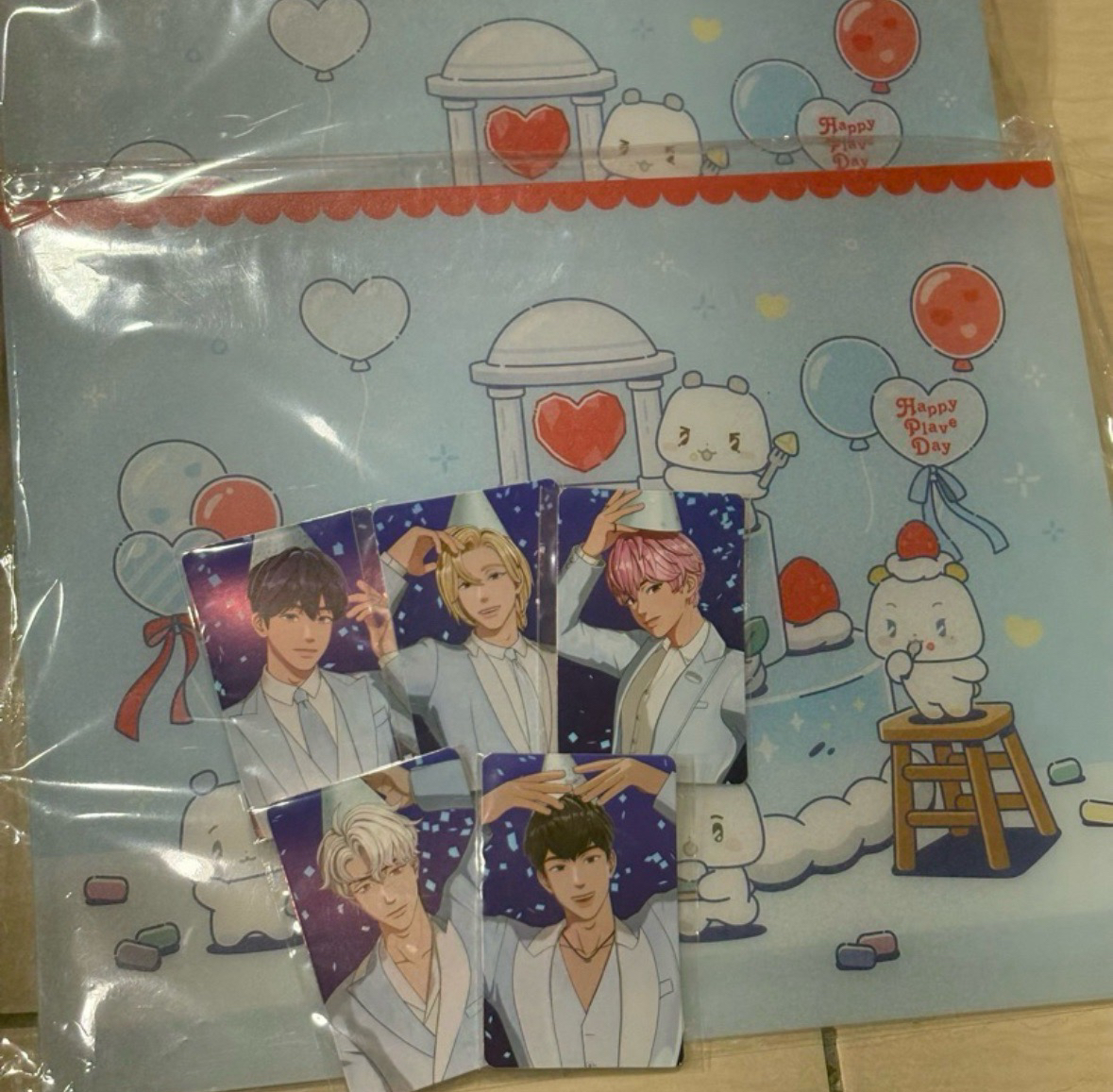 HAPPY PLAVE DAY二週年快閃滿額卡 藝俊 諾亞 斑比 銀虎 河玟