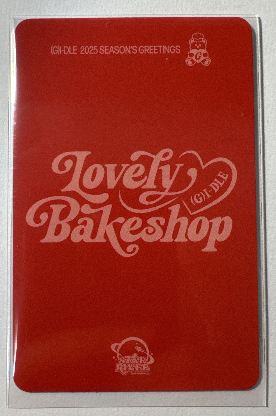 i-dle Minnie 2025年年曆SR特典