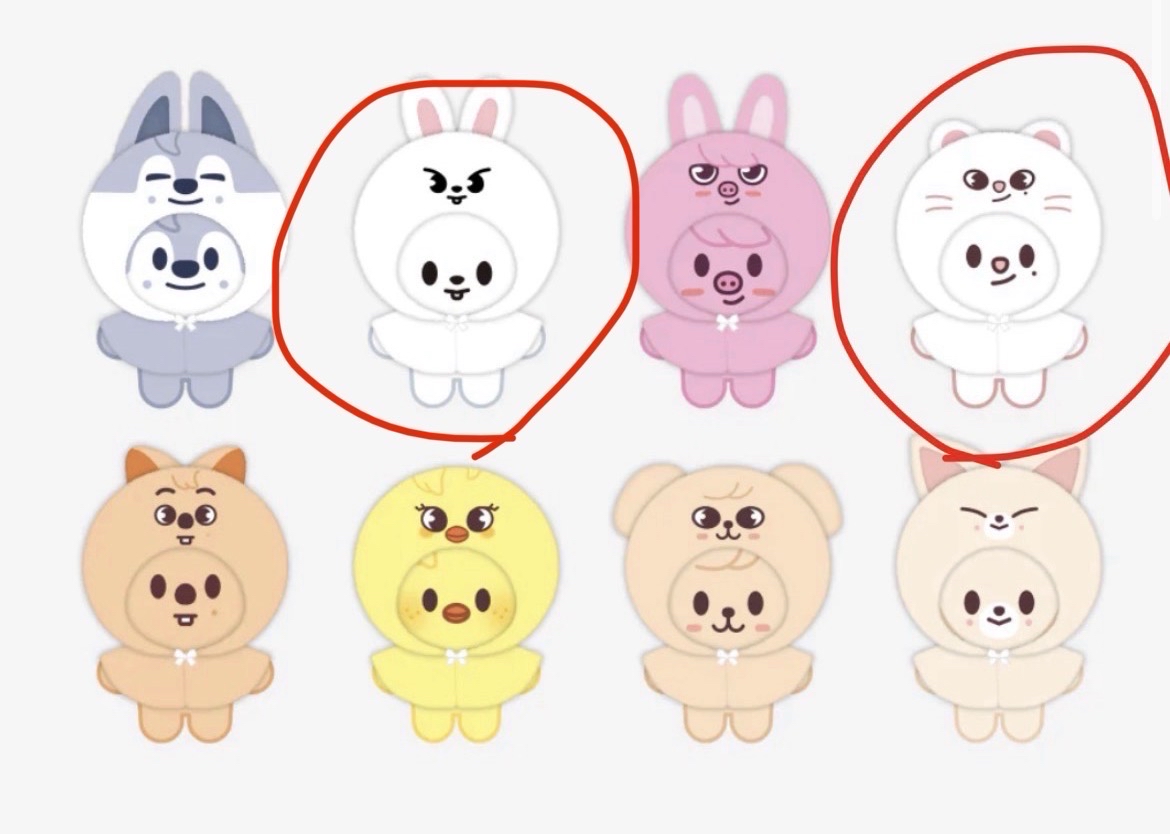 Straykids SKZOO 娃衣 李旻浩 黃鉉辰