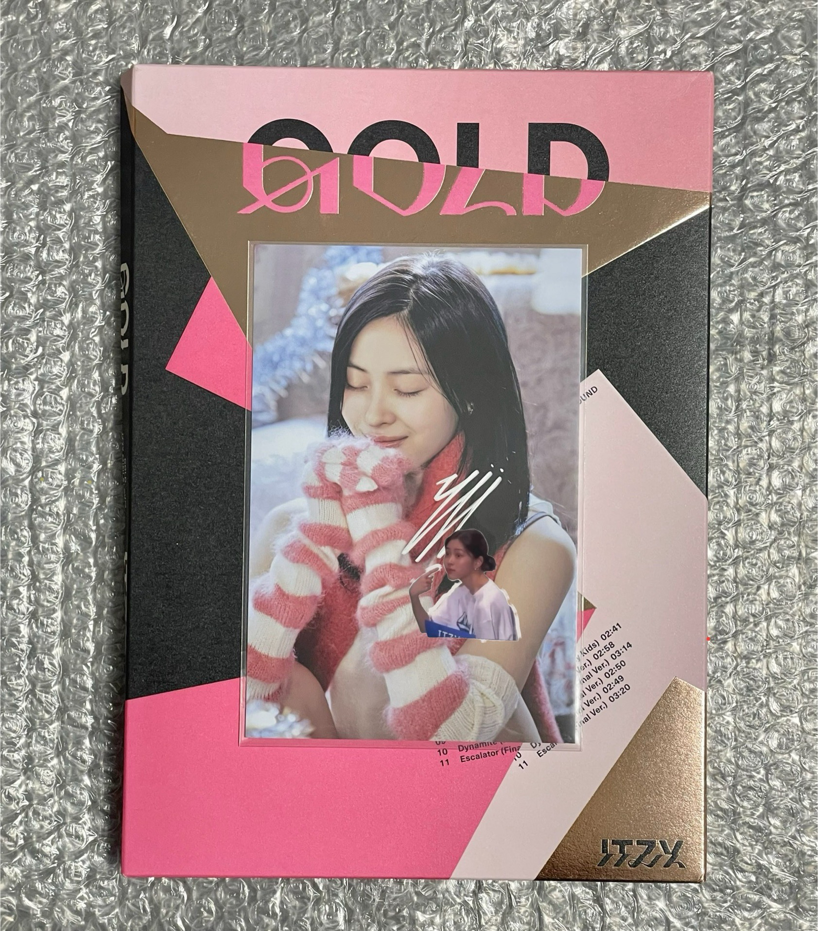 留眞 GOLD 美版親簽專輯