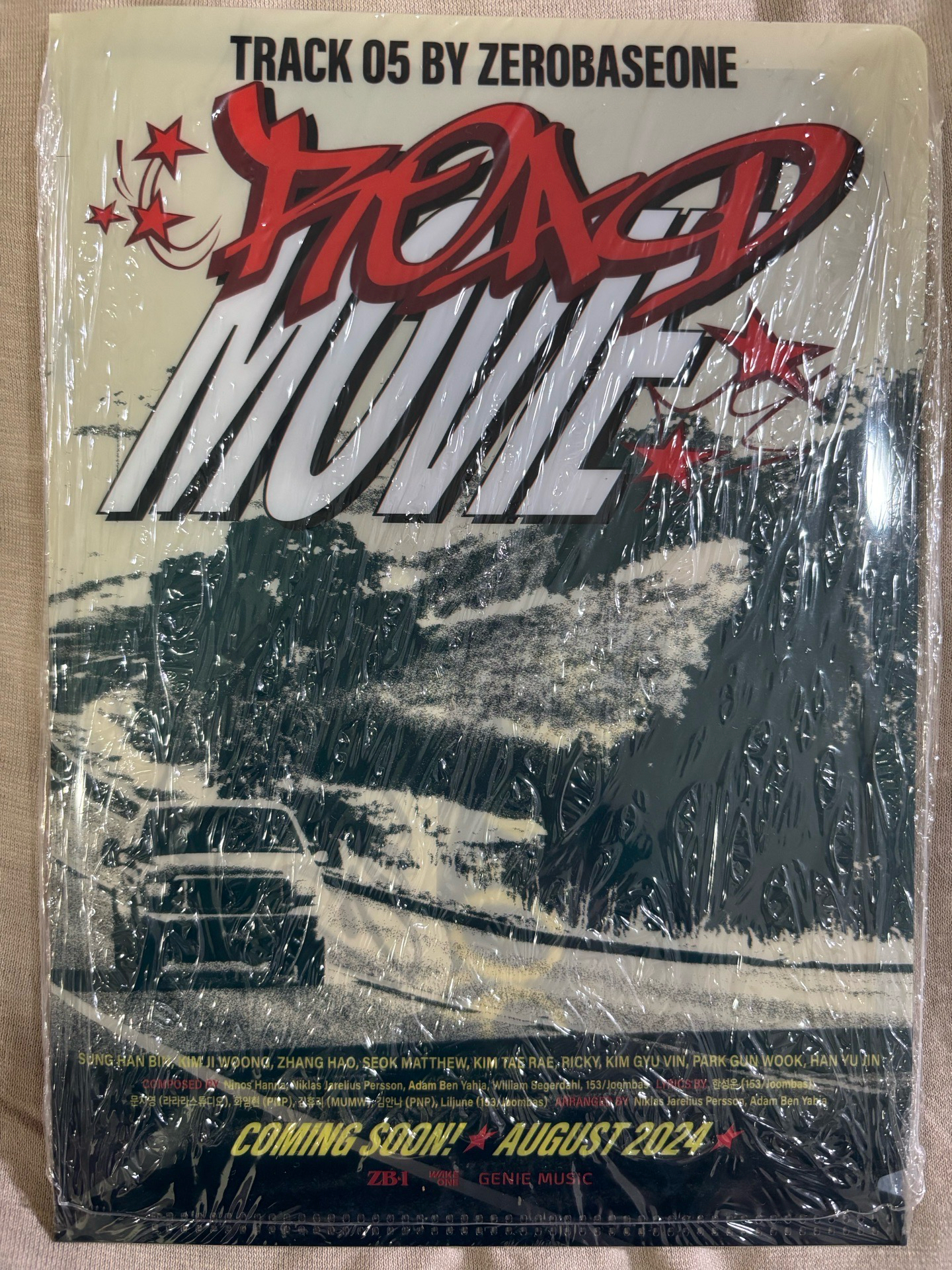 ZB1 迷四 CinemA ParadisE 未拆專 ZEROSE ROAD MOVIE Ver.