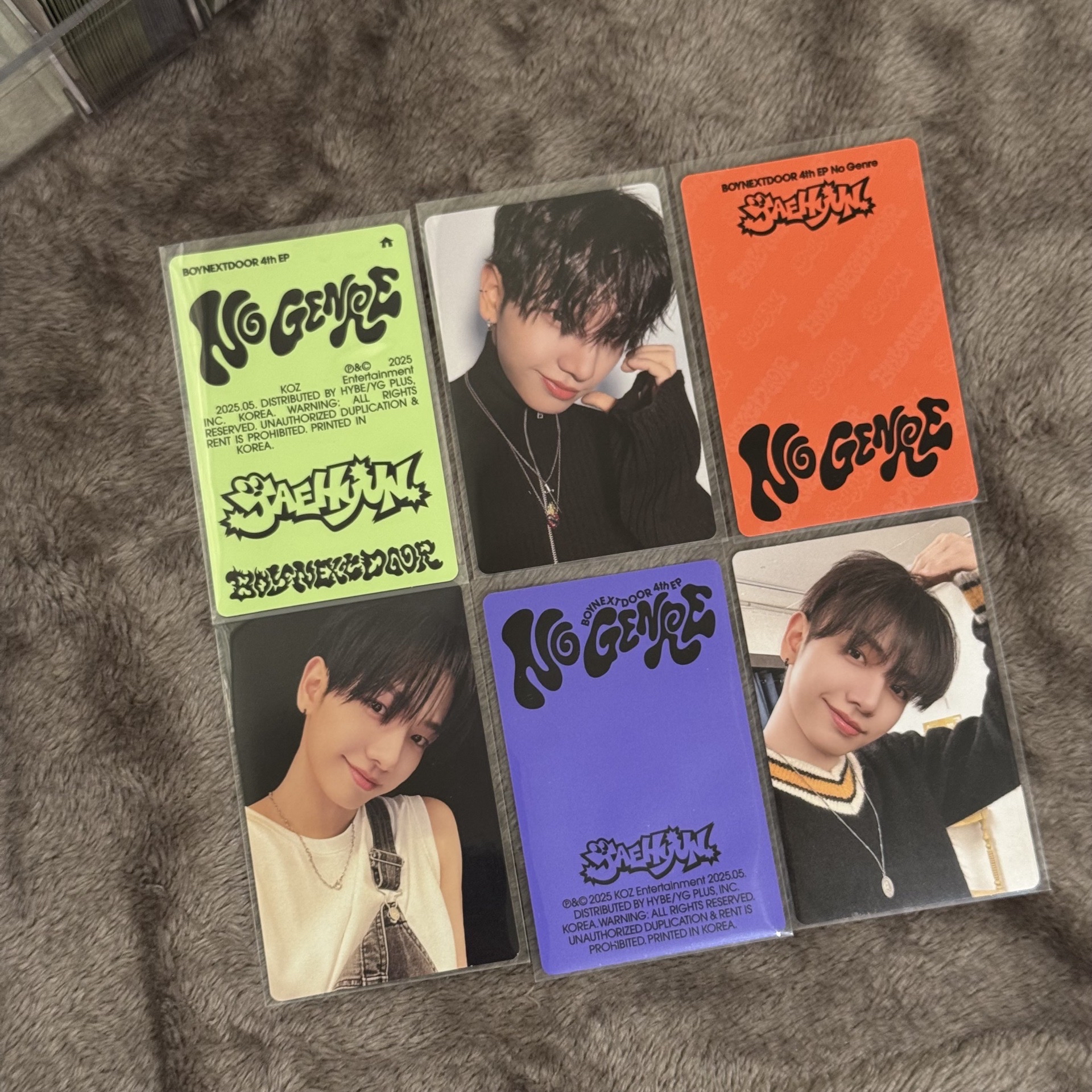 No genre 專卡 Jaehyun 明宰鉉