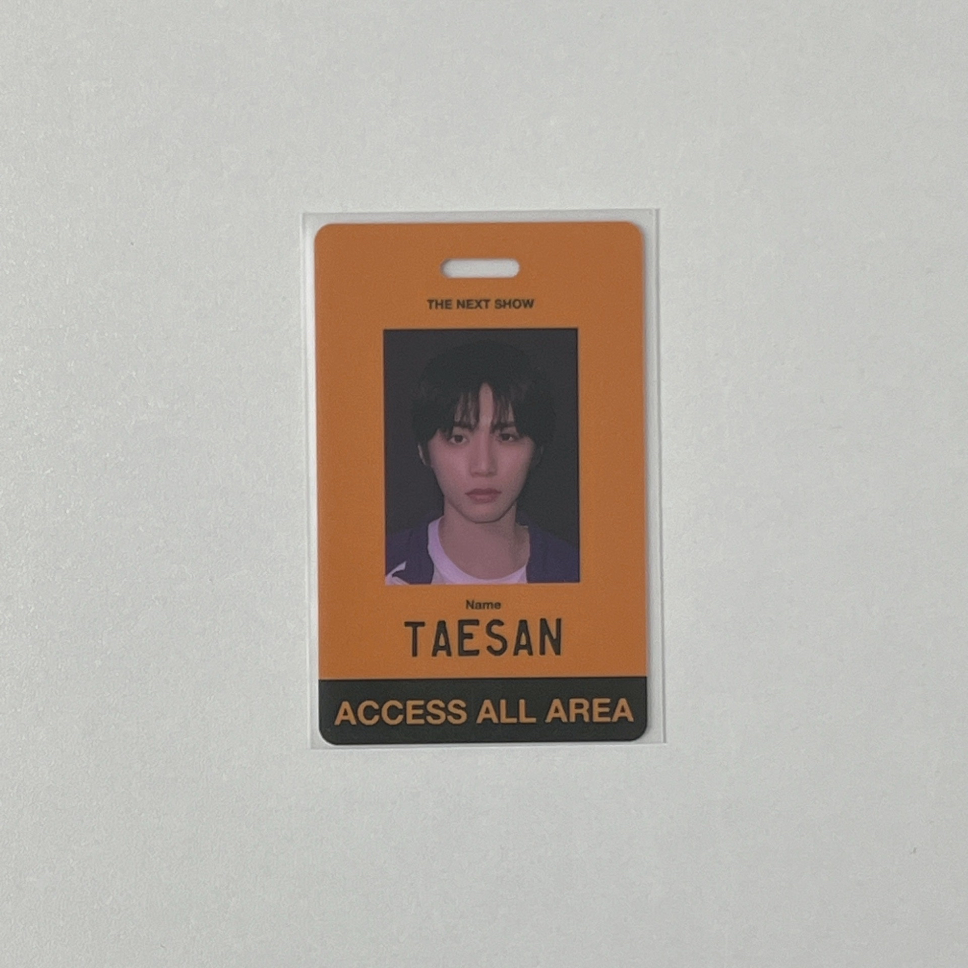 年曆工作證（不含掛繩）