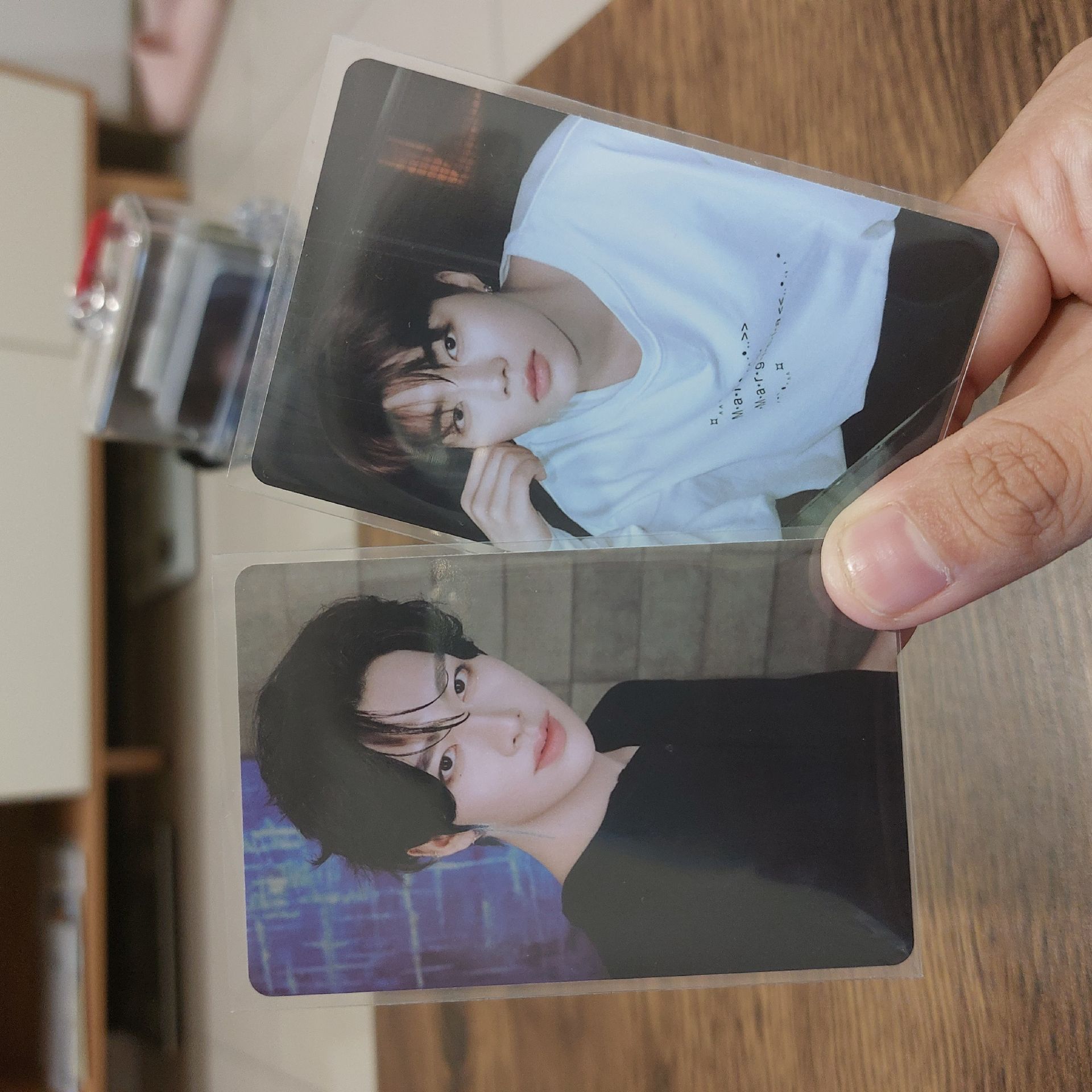 ZB1 NEVER SAY NEVER PVC POUCH PHOTO 鋭/旭