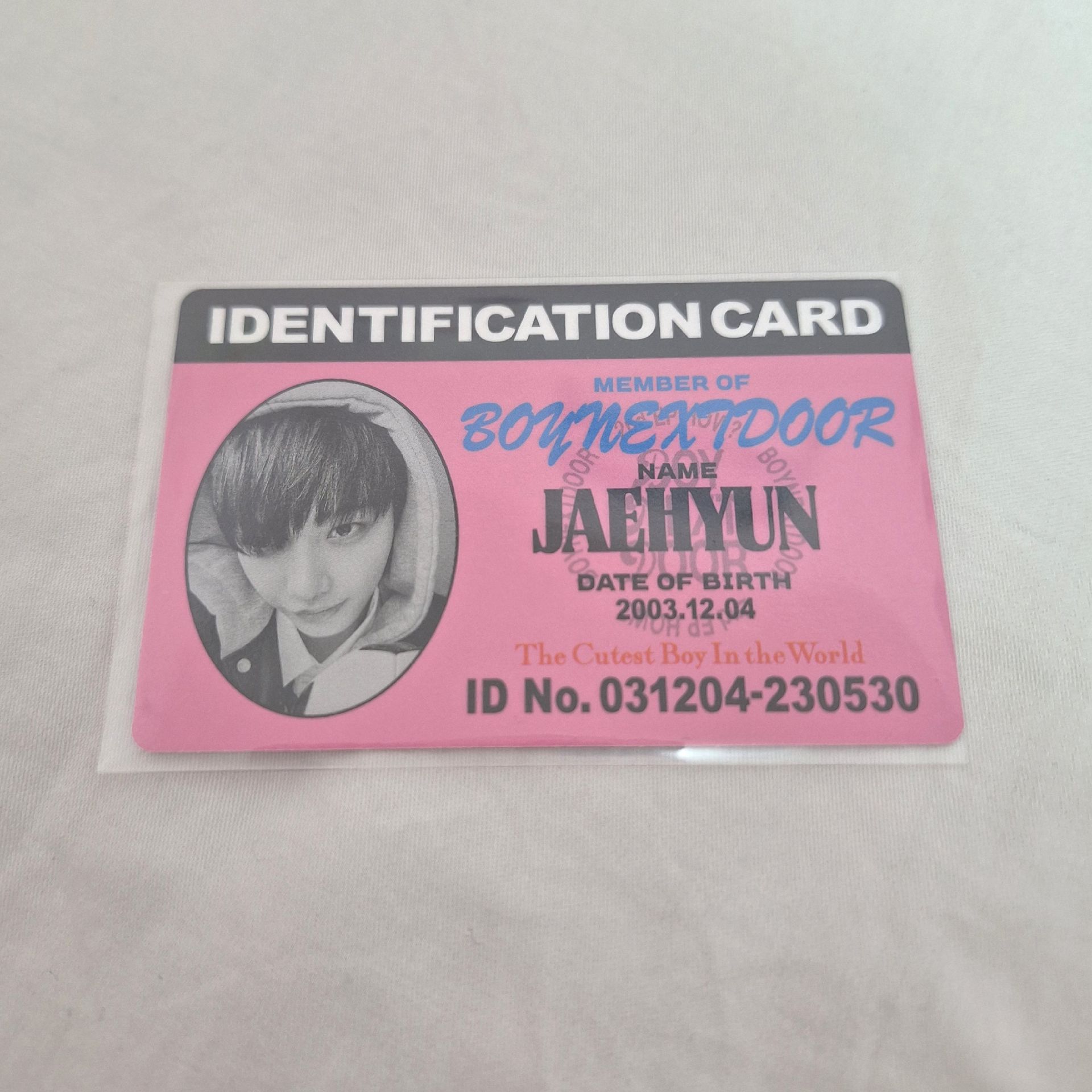JAEHYUN HOW?專卡 ID卡