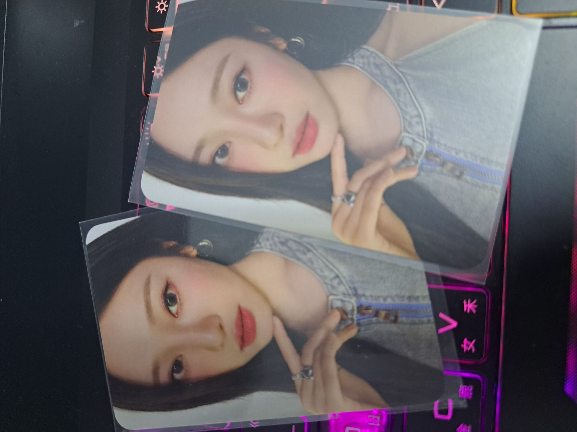 aespa potd展會卡寧