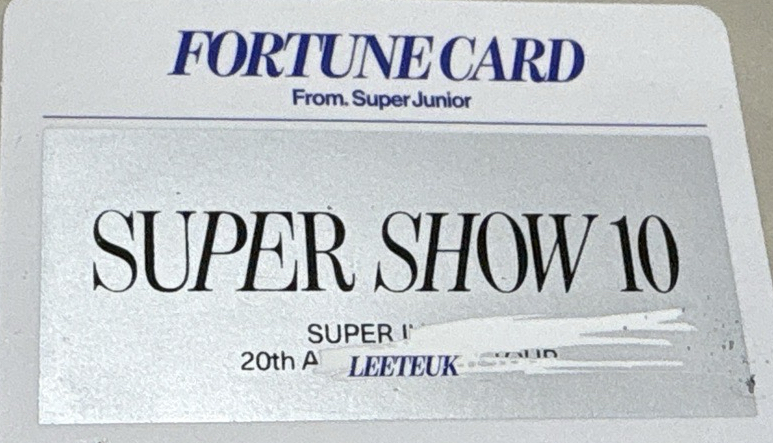 SJ Market 利特 藝聲 銀赫 刮刮卡