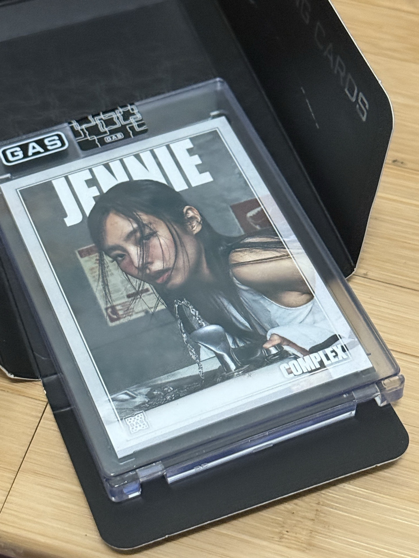 JENNIE x COMPLEX x GAS Trading Card 限量收藏卡