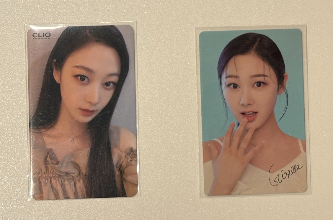 一些化妝品代言卡🍐