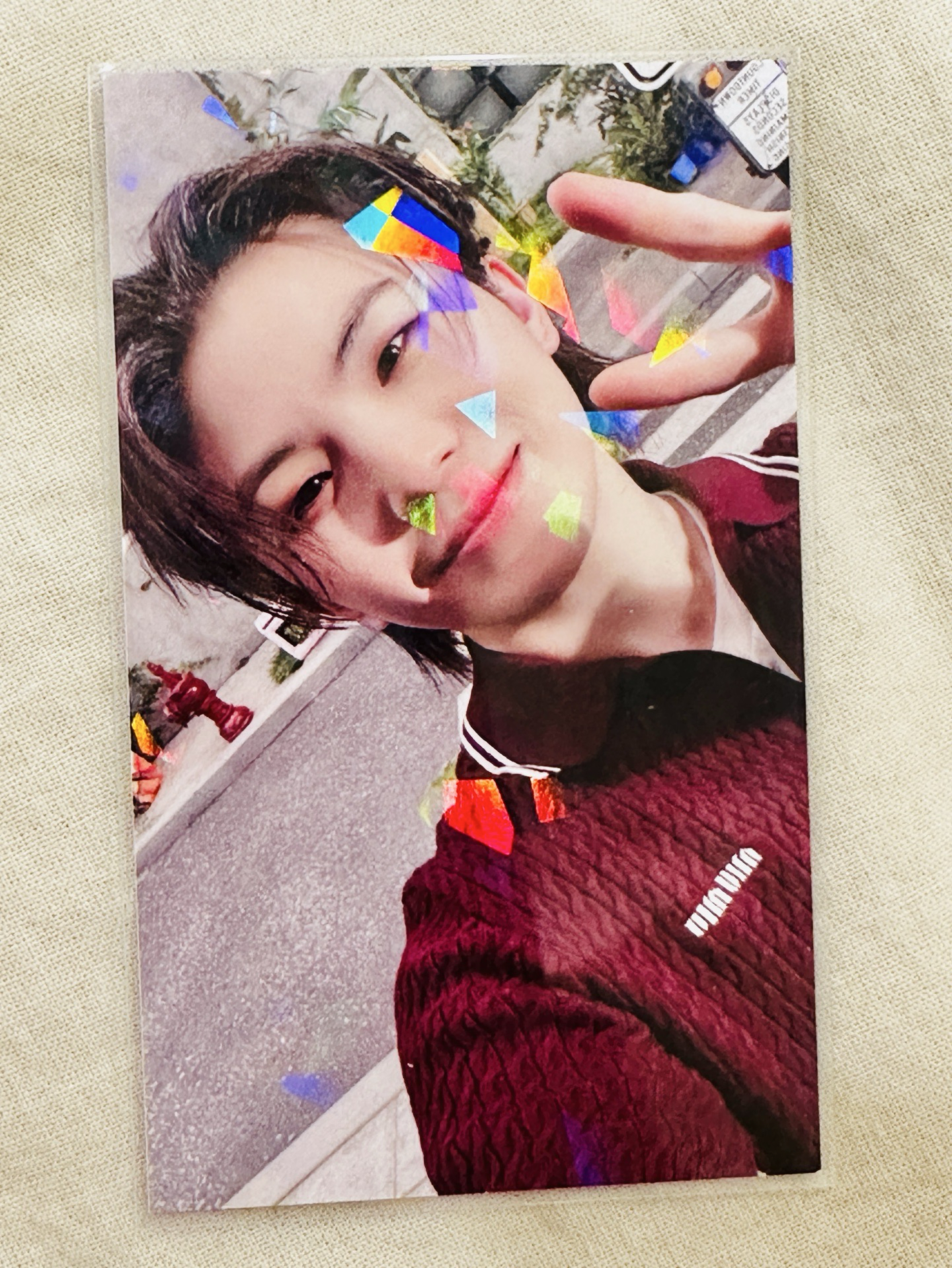 消費期限 環球特典 Woozi 李知勳