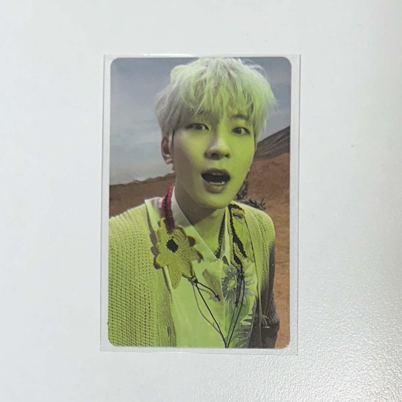 SEVENTEEN 全圓佑 正規四 kit小卡 綠圓