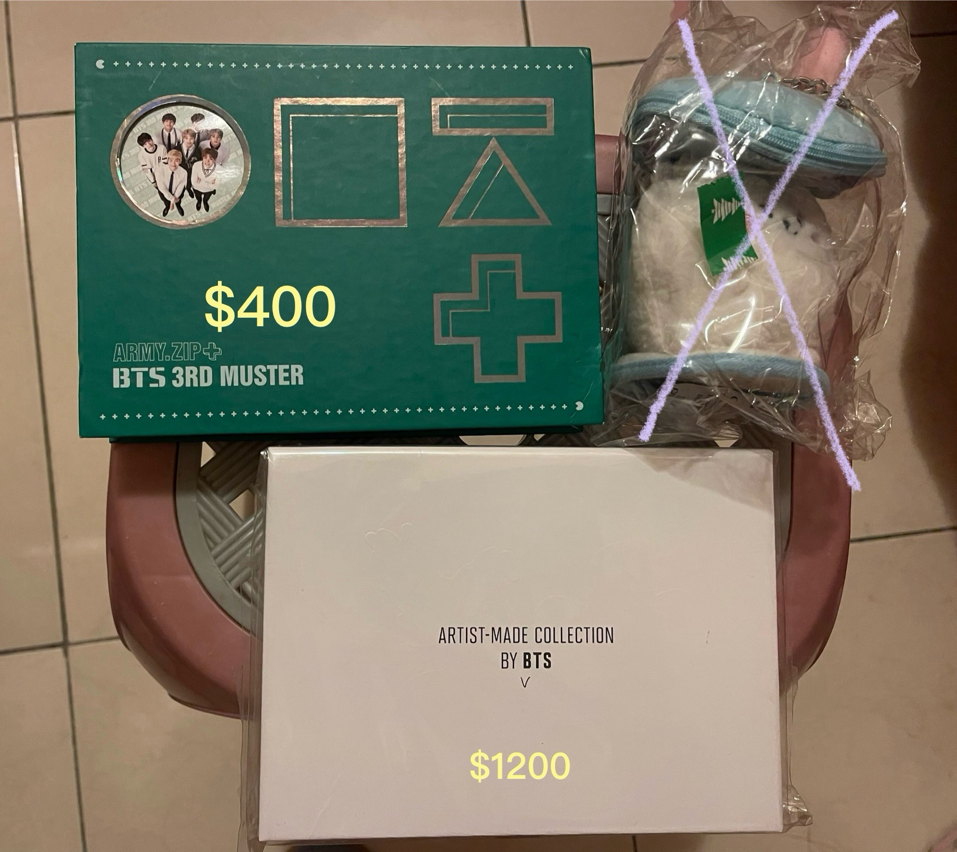 BTS防彈少年團 撕頁To簽+紙條、稀有早期官方周邊 17520、22920
