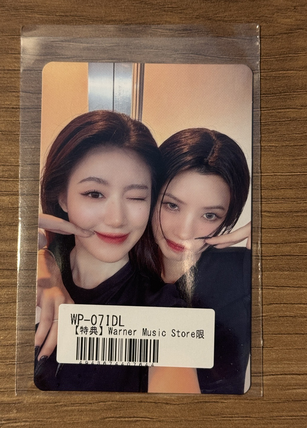 i-dle 華納 分隊卡 特典卡 花卷