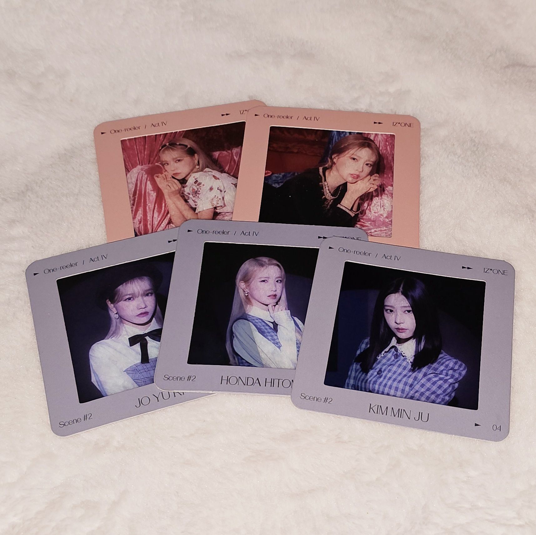 IZ*ONE One-reeler Act IV 底片卡 yuri hitomi IVE