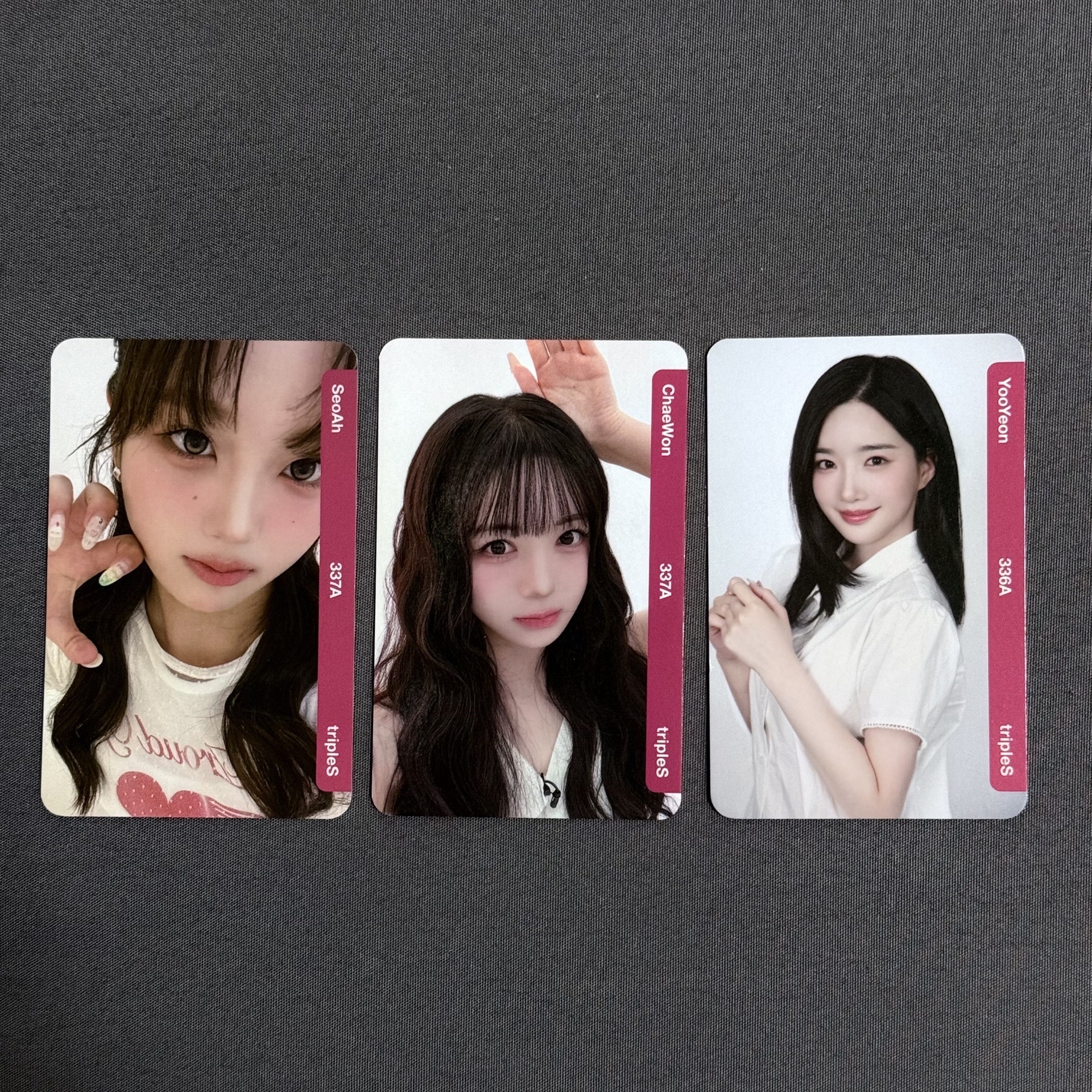 【未掃】tripleS ALIVE25 演唱會場限卡 aa336 aa337