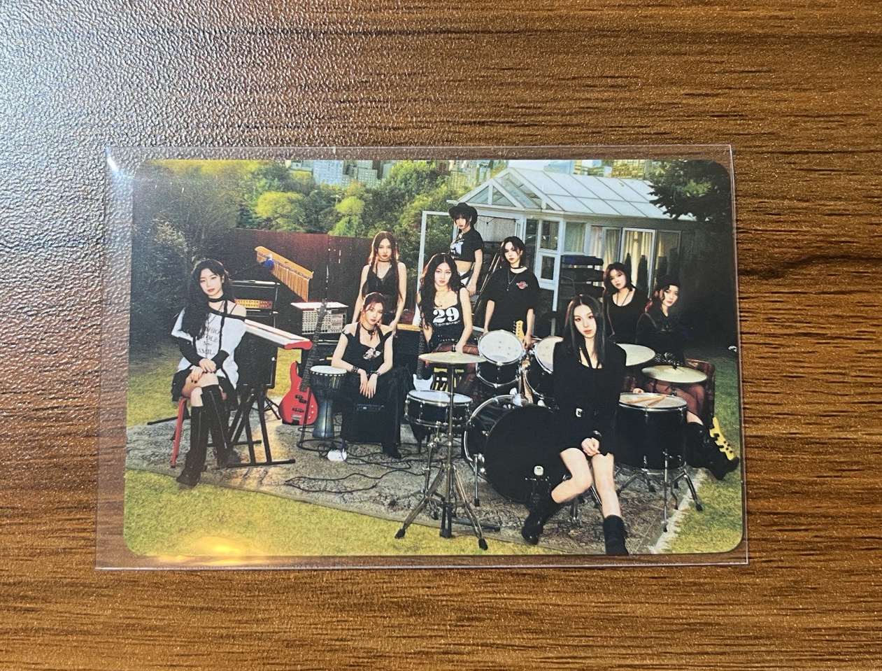 子瑜頭巾+團體小卡