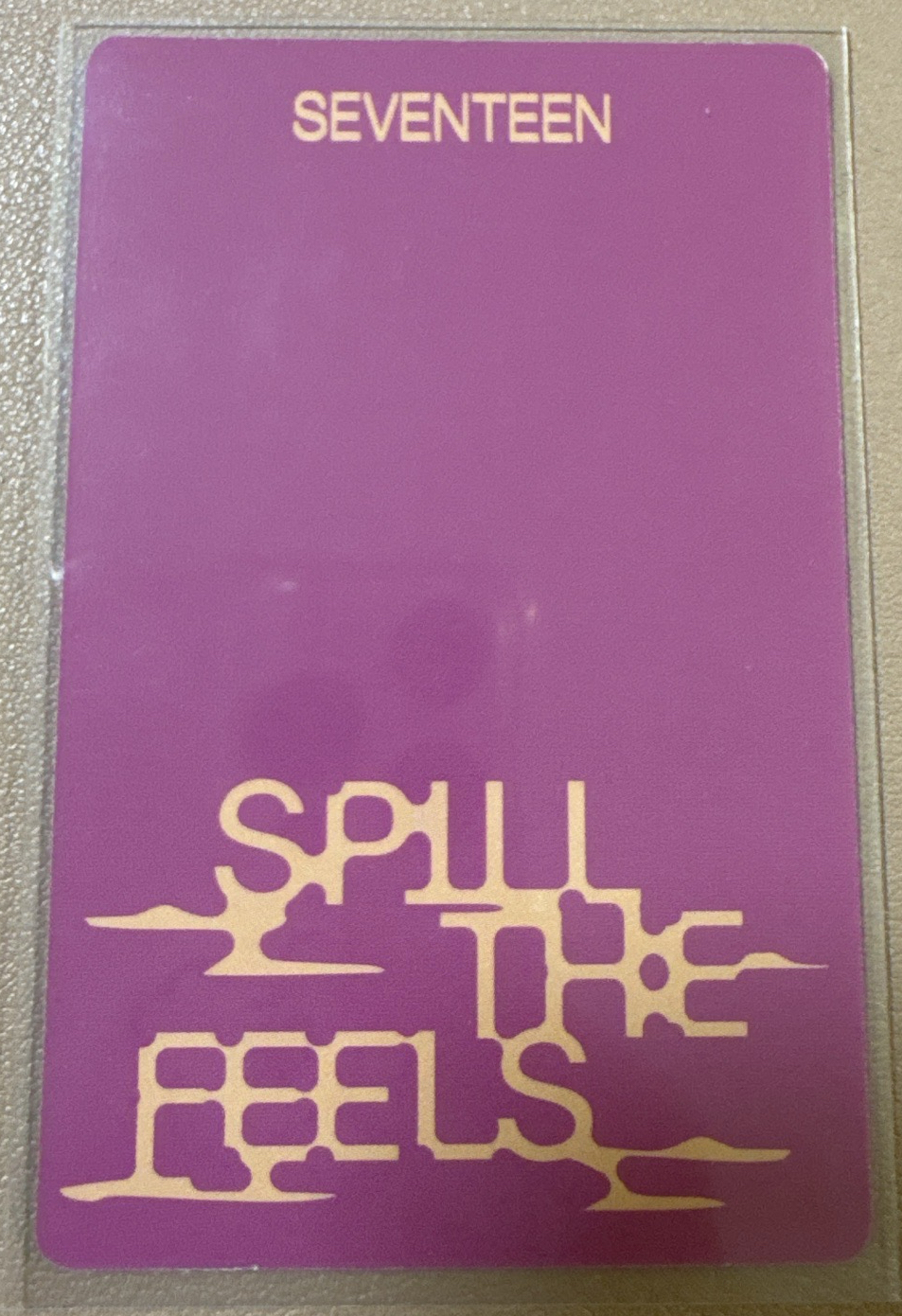 Spill the feels kit專小卡 俊