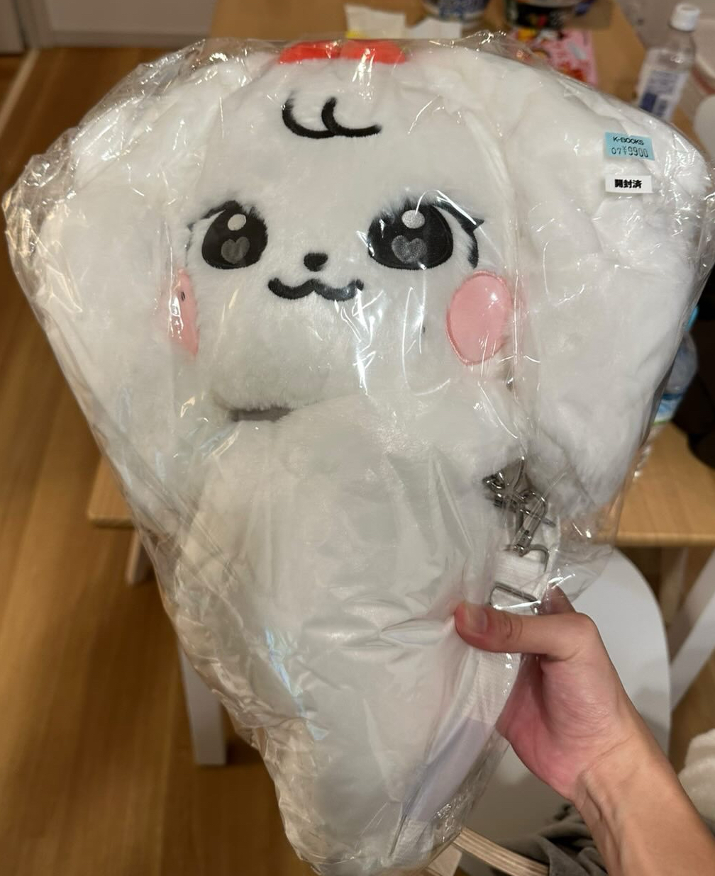 MINIVE SCHOOL 背包袋子 斜背娃包 CHERRY