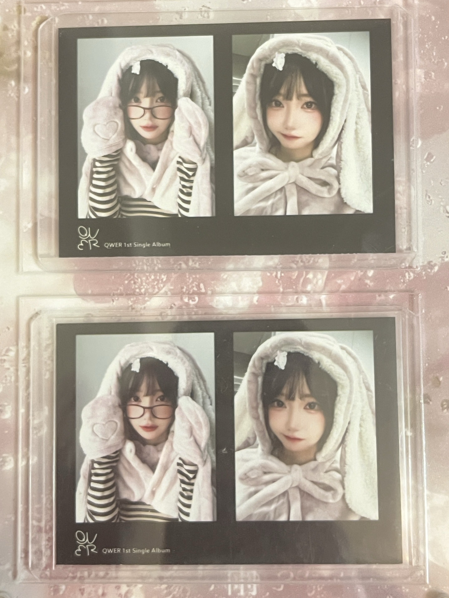 QWER出道兔毯二宮格塔