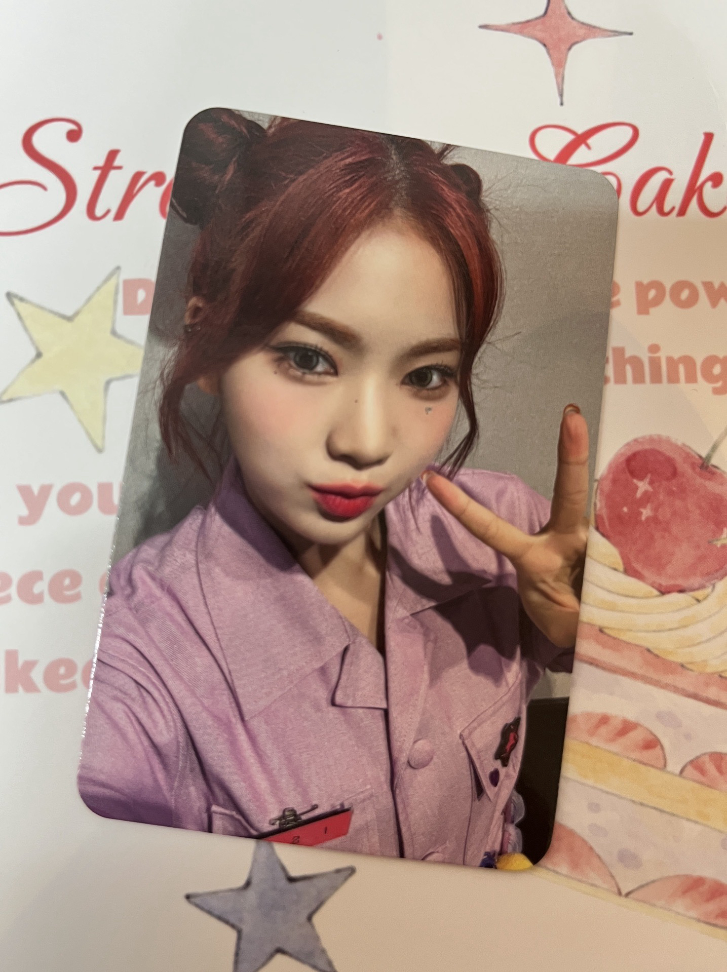 STAYC ISA amld 冰淇淋莎 2張套出