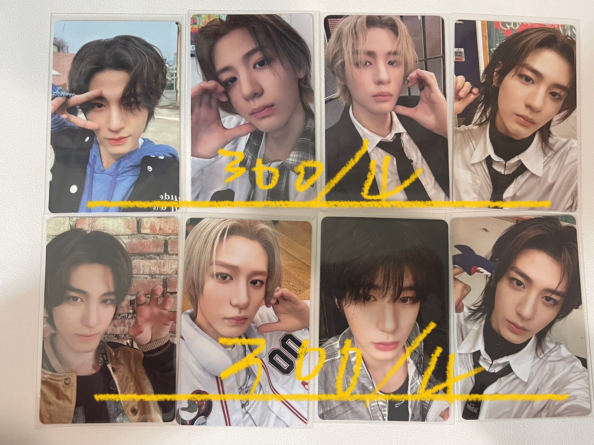 未特別標價一圖皆為300