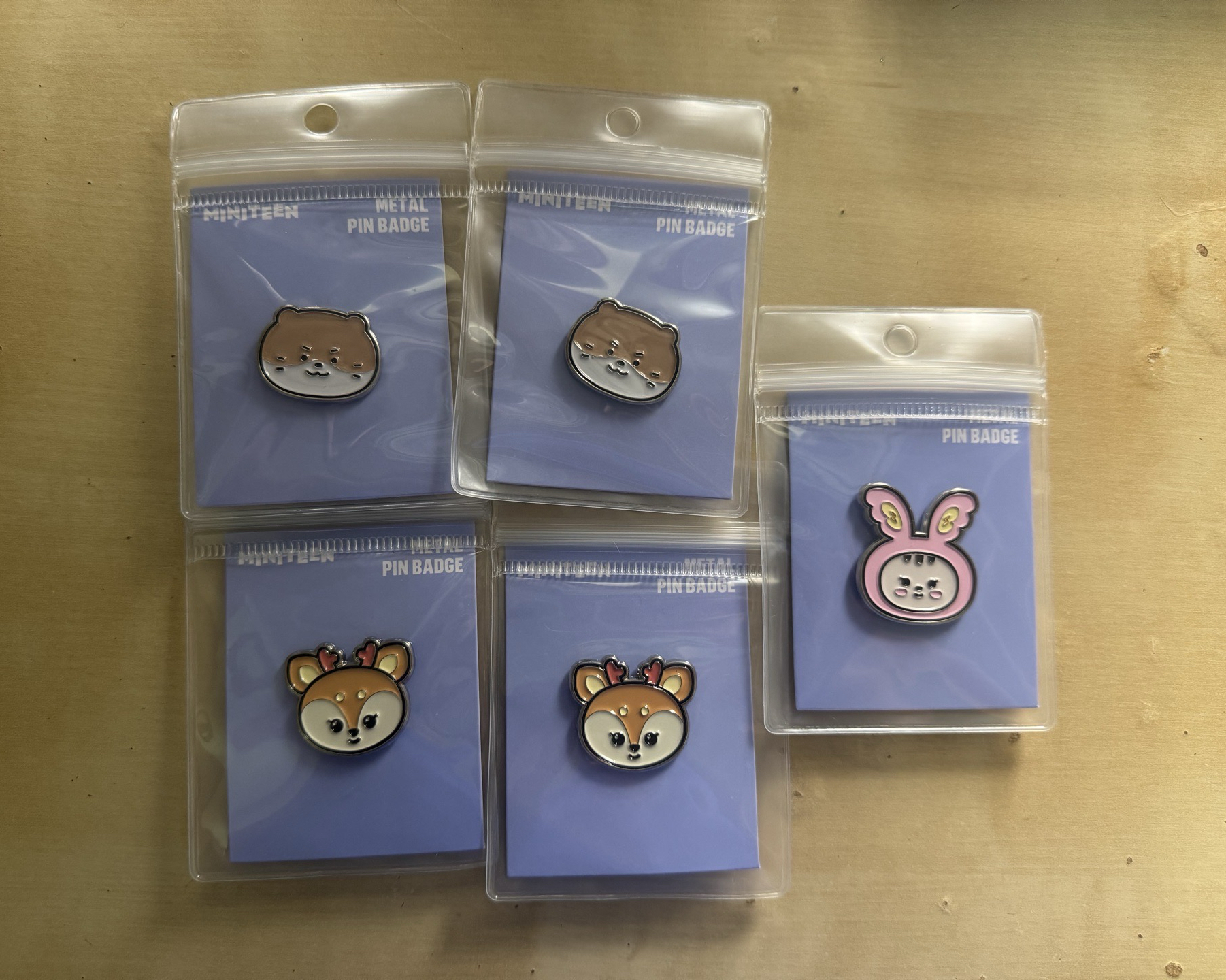 Miniteen 胸針（秀）