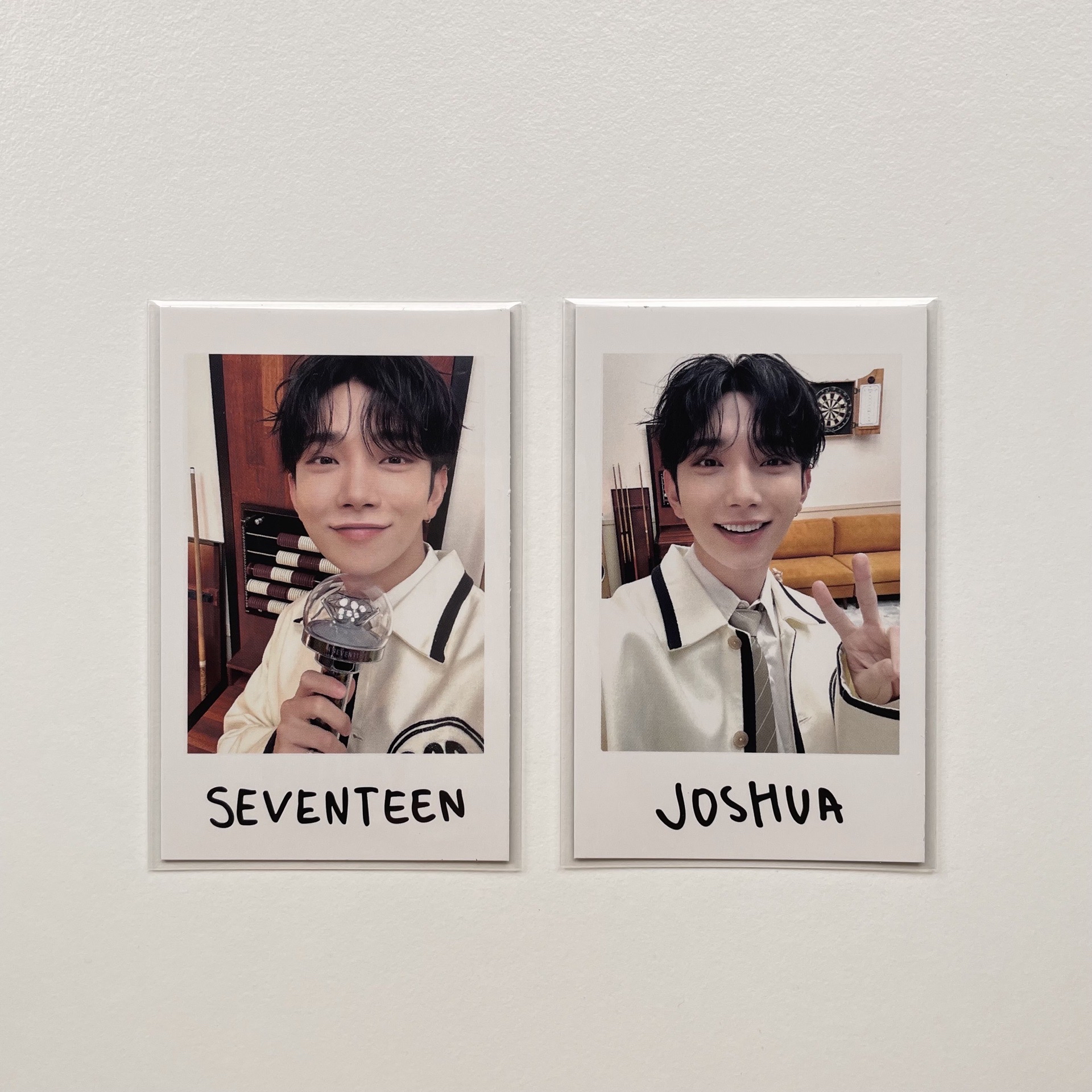 SEVENTEEN JOSHUA JAPAN FM HOLIDAY拍立得貼紙