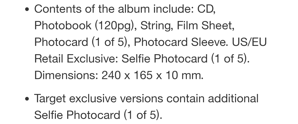 [全新未拆] target 美版專 