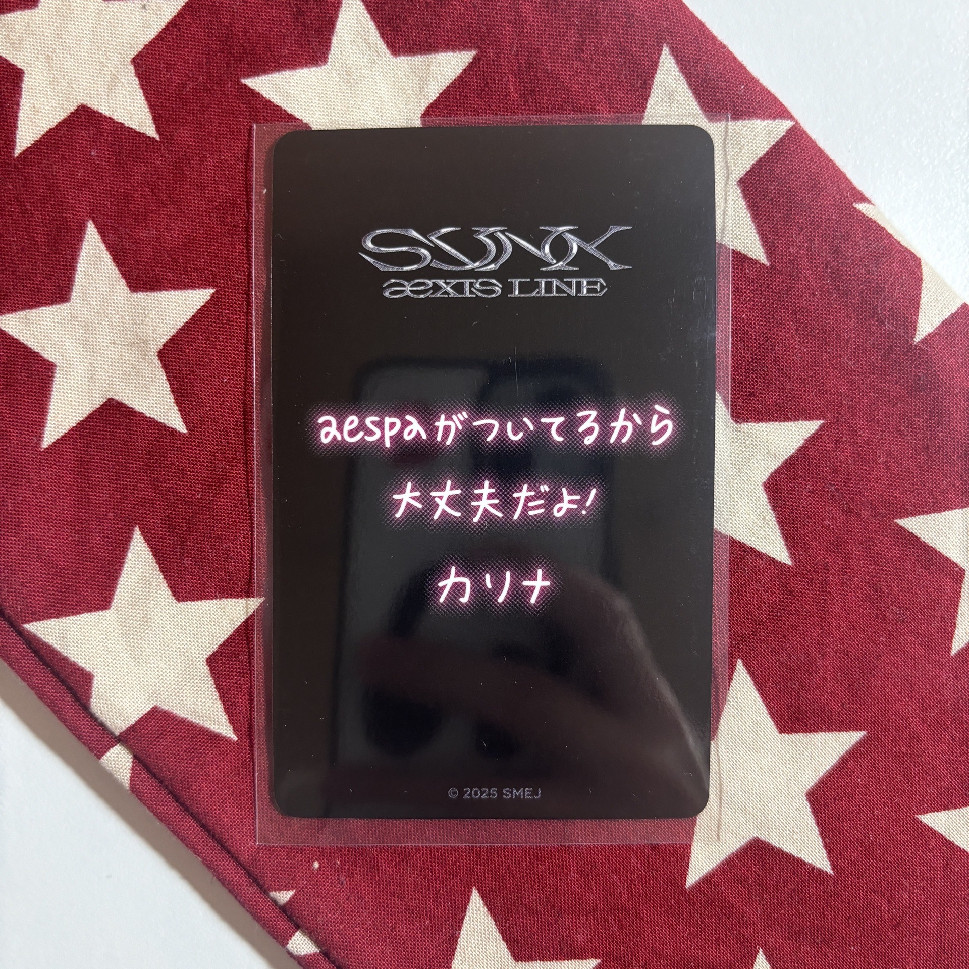 2025 synk aeXIS line 隨機卡 印簽 柚 ⋆.˚⊹⁺