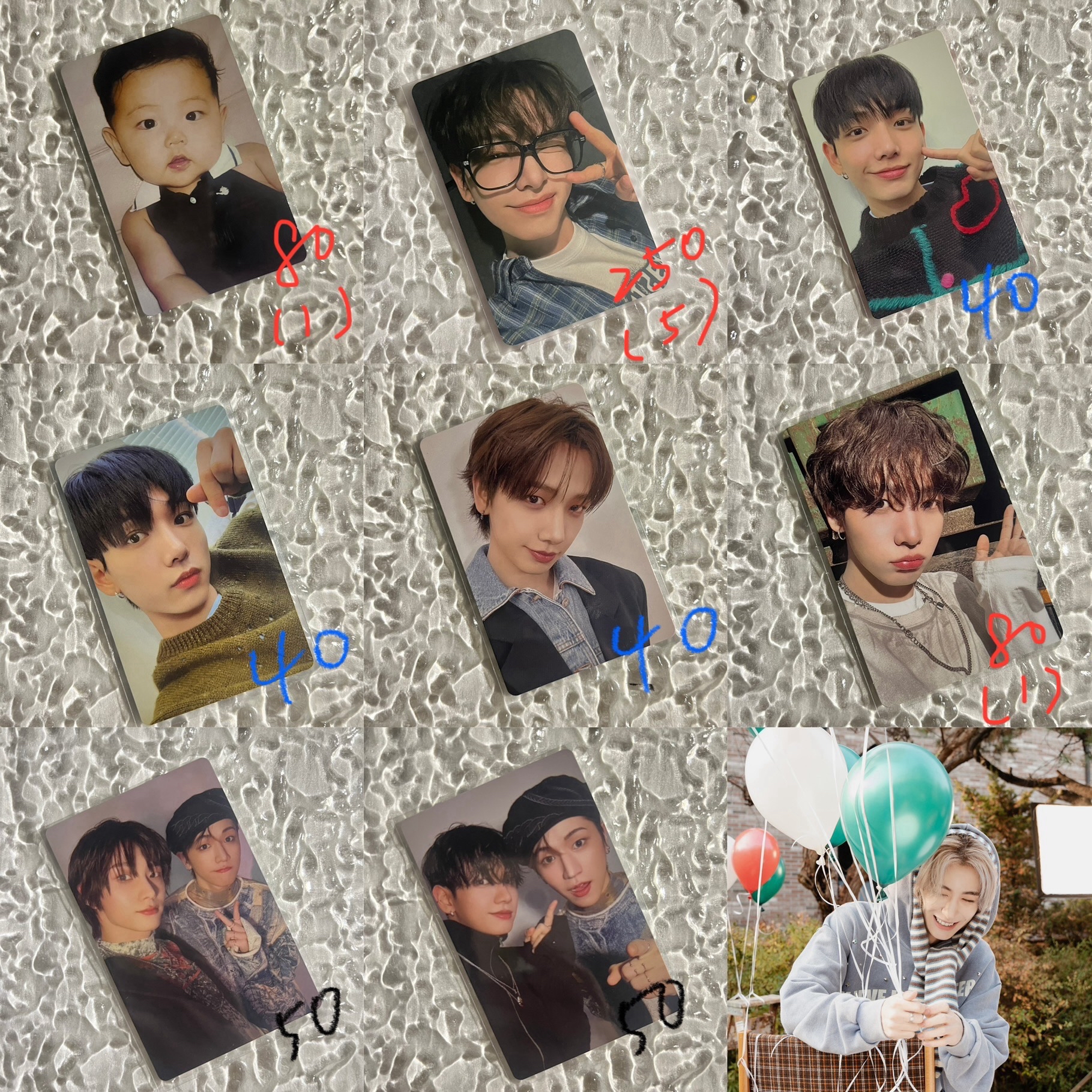 【不可直拍】BND全員卡