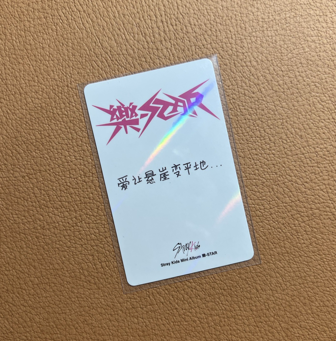 KMS 玟 中文卡背