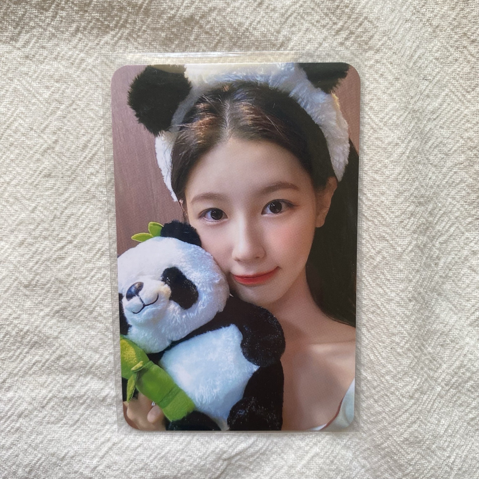 i-dle Ms熊貓麵 超可愛😻