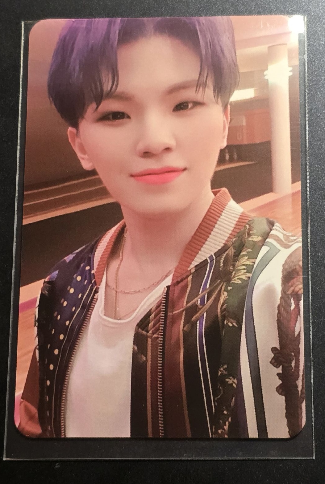 SEVENTEEN  WOOZI四格卡