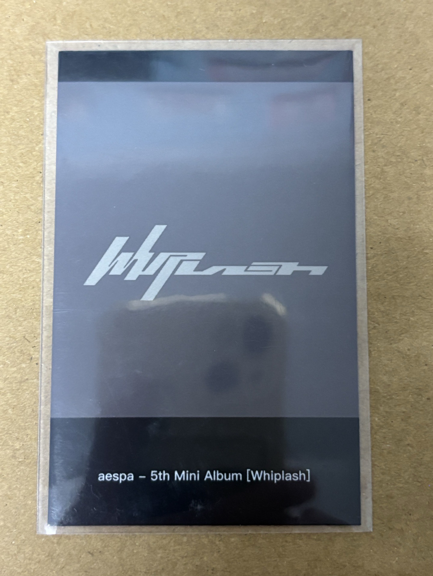 aespa Karina 柚子 Whiplash kms 特典卡 預售柚拍