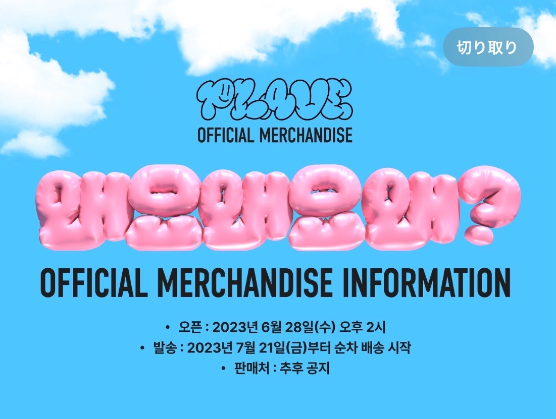 왜요 왜요 왜? OFFICIAL MERCHANDISE