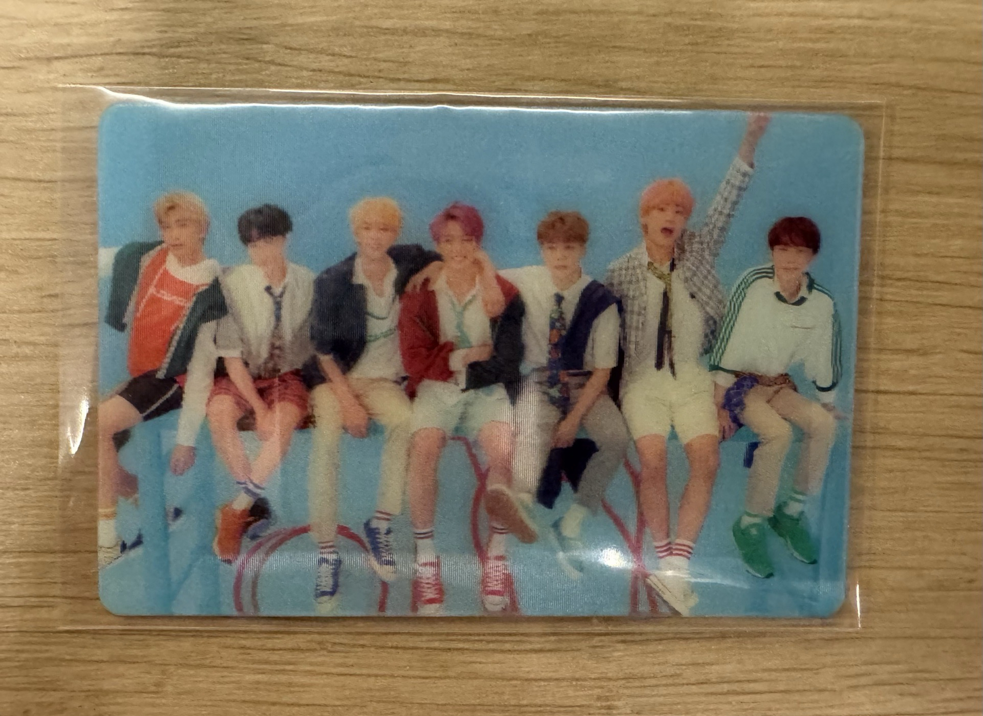 BTS 防彈少年團 結 3D 團卡